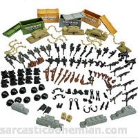 Taken All Custom Military Army Weapons and Accessories Set Compatible Major Brands ，Accessories Hats Weapons Tools Modern Assault Pack Military Building Blocks Toy Original Version Original Version